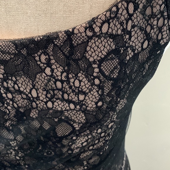 Classic Little Black dress with Bkack Netting - Picture 8 of 16